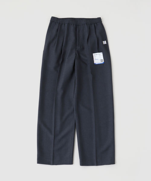 BAYCREW'S DEPO(ベイクルーズデポ)の「IN STRU(MEN-TAL) / インストルメンタル WOOLY SHARKSKIN EASY PANTS(スラックス・メンズ・ネイビー・44/46)」の1枚目の写真