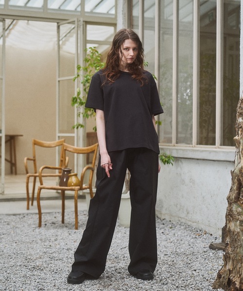CASPER JOHN（キャスパージョン）の「Easy care semi baggy slacks/イージーケアセミバギースラックス（スラックス・メンズ・ブラック/グレー/ブラウン・LARGE/MEDIUM/SMALL/X-SMALL）」の7枚目の写真
