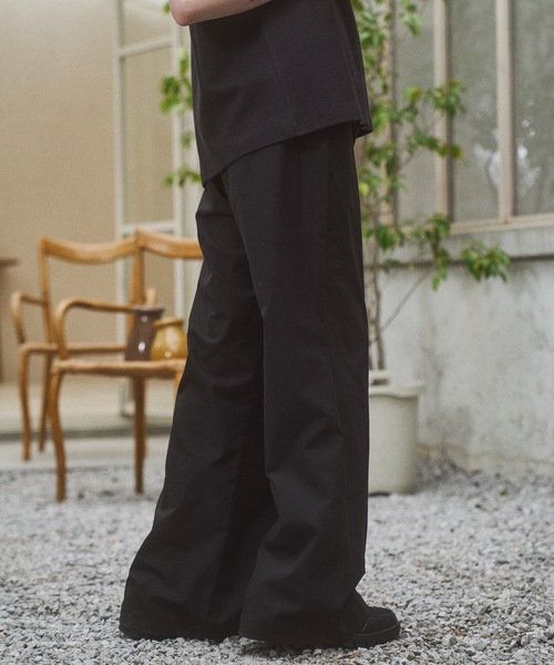 CASPER JOHN（キャスパージョン）の「Easy care semi baggy slacks/イージーケアセミバギースラックス（スラックス・メンズ・ブラック/グレー/ブラウン・LARGE/MEDIUM/SMALL/X-SMALL）」の6枚目の写真