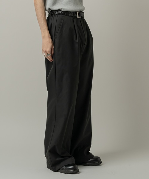 CASPER JOHN（キャスパージョン）の「Easy care semi baggy slacks/イージーケアセミバギースラックス（スラックス・メンズ・ブラック/グレー/ブラウン・LARGE/MEDIUM/SMALL/X-SMALL）」の21枚目の写真