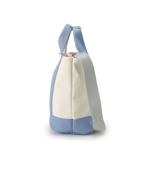 SHOO・LA・RUE（シューラルー）の「配色キャンバストートバッグ（トートバッグ・レディース・グレー系4/ブルー系4/ブラック系4・00）」の13枚目の写真