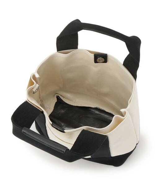 SHOO・LA・RUE（シューラルー）の「配色キャンバストートバッグ（トートバッグ・レディース・グレー系4/ブルー系4/ブラック系4・00）」の18枚目の写真