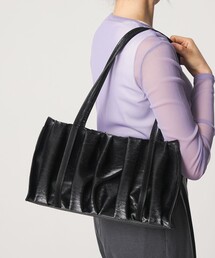 ALICE MARTHA（アリスマシャ）の「＜ALICE MARTHA＞ ShirringSQE BAG（トートバッグ）」