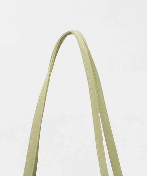 ALICE MARTHA（アリスマシャ）の「＜ALICE MARTHA＞ ShirringSQE BAG（トートバッグ・レディース・ライム/ブラック・FREE）」の8枚目の写真