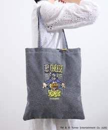 TOM&JERRY（トムアンドジェリー）の「FLAPPER フラッパー:トムとジェリー 超軽量キラキラトート　A4サイズ（トートバッグ）」
