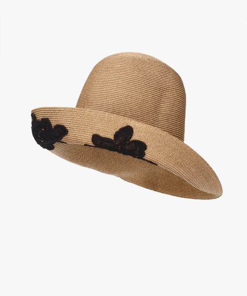 Athena New York(アシーナニューヨーク)の「Athena New York Amanda / アシーナニューヨーク(ハット・レディース・ホワイト/ブラック・57cm)」の2枚目の写真