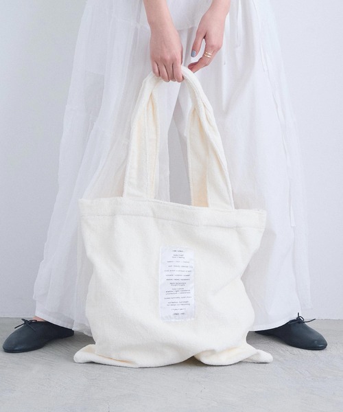 I am I in fact...(アイアムアイインファクト)の「TAO BAG(トートバッグ・レディース・ブラック/サックスブルー/ホワイト・FREE)」の2枚目の写真