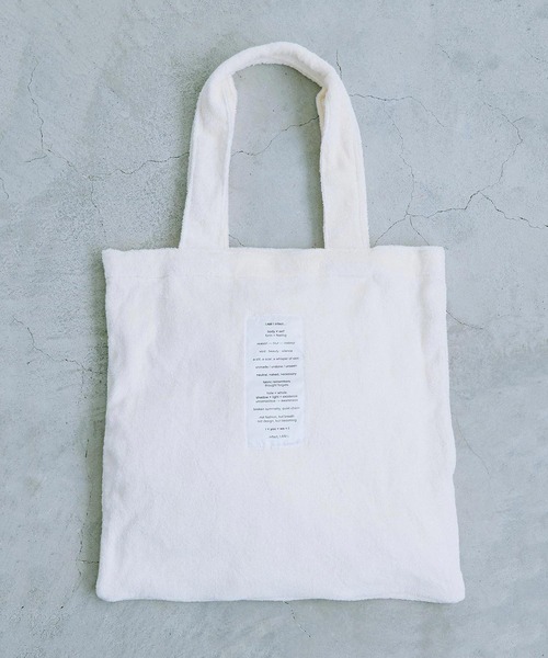 I am I in fact...(アイアムアイインファクト)の「TAO BAG(トートバッグ・レディース・ブラック/サックスブルー/ホワイト・FREE)」の5枚目の写真