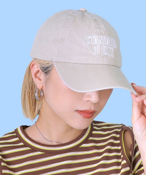 CONTROL FREAK / CTFK(コントロールフリーク)の「CONTROL FREAK / CTFK(コントロールフリーク)ピグメントキャップ(キャップ・レディース・カーキ/ブルー/ベージュ/ピンク・FREE)」の2枚目の写真