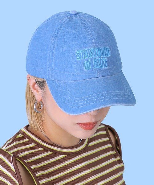 CONTROL FREAK / CTFK(コントロールフリーク)の「CONTROL FREAK / CTFK(コントロールフリーク)ピグメントキャップ(キャップ・レディース・カーキ/ブルー/ベージュ/ピンク・FREE)」の4枚目の写真