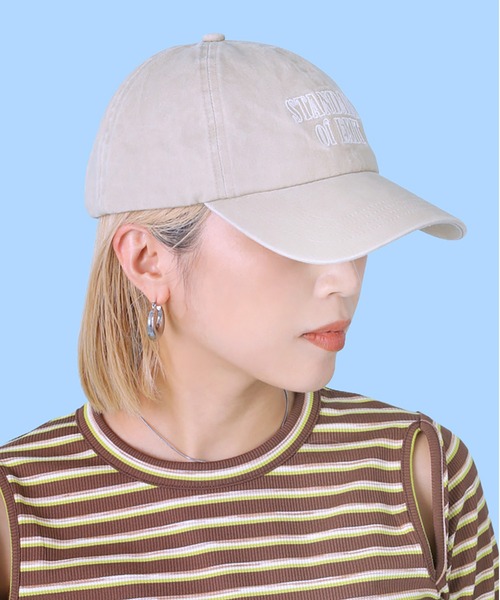 CONTROL FREAK / CTFK(コントロールフリーク)の「CONTROL FREAK / CTFK(コントロールフリーク)ピグメントキャップ(キャップ・レディース・カーキ/ブルー/ベージュ/ピンク・FREE)」の14枚目の写真