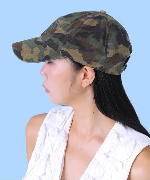 CONTROL FREAK / CTFK(コントロールフリーク)の「CONTROL FREAK / CTFK(コントロールフリーク)ピグメントキャップ(キャップ・レディース・カーキ/ブルー/ベージュ/ピンク・FREE)」の20枚目の写真