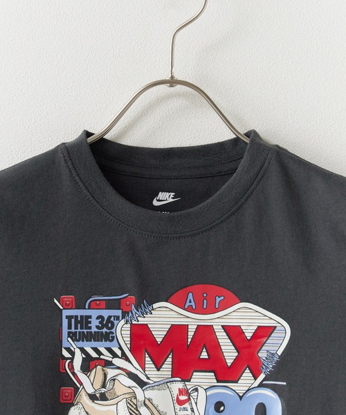 NIKE(ナイキ)の「NIKE/ナイキ NIKE AIR MAX SNEAKER-TEE プリントデザイン クルーネックTシャツ 2026年 夏 夏服(Tシャツ/カットソー・キッズ・チャコールグレー/ライトブルー・4/6/5/7)」の7枚目の写真