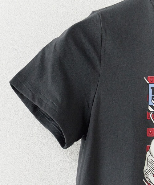 NIKE(ナイキ)の「NIKE/ナイキ NIKE AIR MAX SNEAKER-TEE プリントデザイン クルーネックTシャツ 2026年 夏 夏服(Tシャツ/カットソー・キッズ・チャコールグレー/ライトブルー・4/6/5/7)」の8枚目の写真