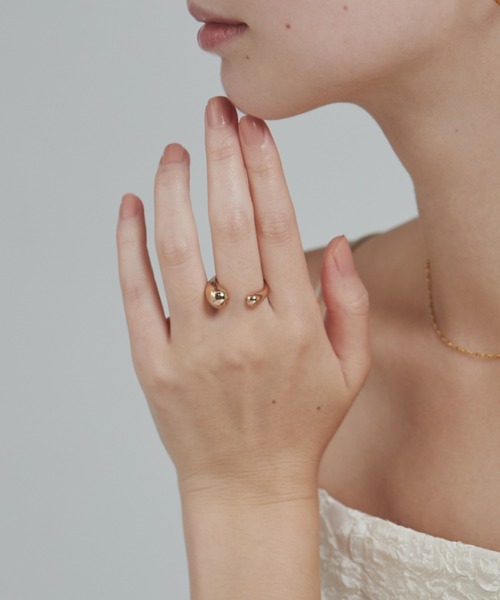 ciite'(シーテ)の「ドロップリング / drop ring(リング・メンズ・シルバー/ゴールド/ピンクゴールド・FREE)」の14枚目の写真