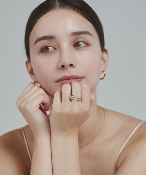 ciite'(シーテ)の「ドロップリング / drop ring(リング・メンズ・シルバー/ゴールド/ピンクゴールド・FREE)」の19枚目の写真