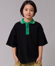 PAIRMANON STREET（ペアマノンストリート）の「【綿100%】トレンド ライン衿半袖ポロシャツ【PAIRMANON STREET】（Tシャツ/カットソー）」