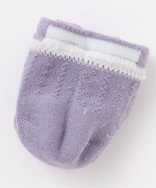 petit main(プティマイン)の「バレエショートソックス2P(ソックス/靴下・キッズ・ラベンダー/オフホワイト/キナリ・L(18-20cm)/M(16-18cm)/11-13cm/S(13-15cm))」の8枚目の写真