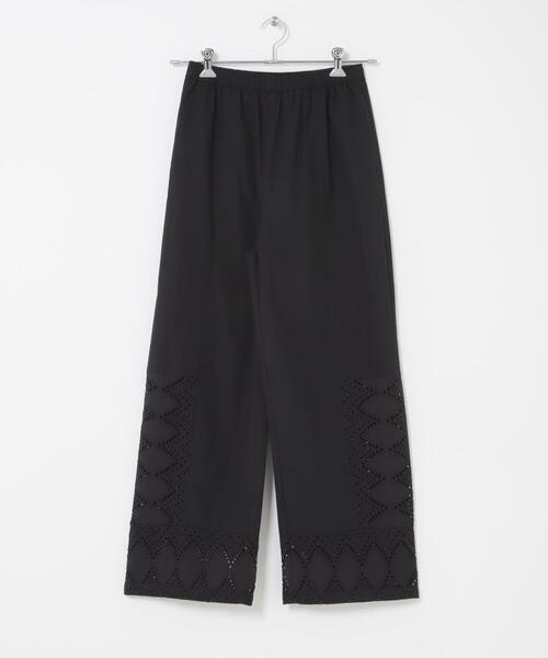 KBF（ケイビーエフ）の「レースドッキングパンツ（その他パンツ・レディース・オフホワイト/ブラック・ONE）」の13枚目の写真
