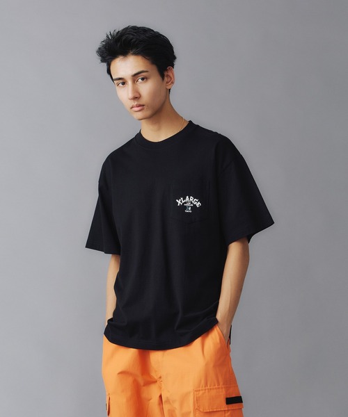 XLARGE(エクストララージ)の「HANG OUT S/S POCKET TEE(Tシャツ/カットソー・メンズ・ホワイト/ブラック/グレー・S/M/L/XL)」の10枚目の写真