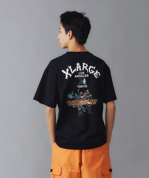 XLARGE(エクストララージ)の「HANG OUT S/S POCKET TEE(Tシャツ/カットソー・メンズ・ホワイト/ブラック/グレー・S/M/L/XL)」の12枚目の写真