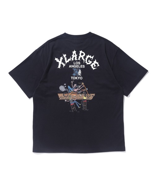 XLARGE(エクストララージ)の「HANG OUT S/S POCKET TEE(Tシャツ/カットソー・メンズ・ホワイト/ブラック/グレー・S/M/L/XL)」の17枚目の写真
