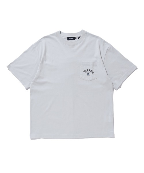 XLARGE(エクストララージ)の「HANG OUT S/S POCKET TEE(Tシャツ/カットソー・メンズ・ホワイト/ブラック/グレー・S/M/L/XL)」の18枚目の写真