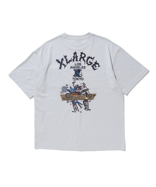 XLARGE(エクストララージ)の「HANG OUT S/S POCKET TEE(Tシャツ/カットソー・メンズ・ホワイト/ブラック/グレー・S/M/L/XL)」の19枚目の写真
