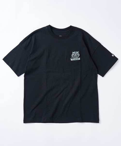 ELEMENT（エレメント）の「ELEMENT メンズ TIGER ROSE SS Tシャツ 【2026年春夏モデル】（Tシャツ/カットソー・メンズ・ブラック/ホワイト/ブルー系その他・LARGE/MEDIUM/X-LARGE）」の5枚目の写真