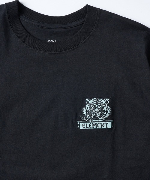 ELEMENT（エレメント）の「ELEMENT メンズ TIGER ROSE SS Tシャツ 【2026年春夏モデル】（Tシャツ/カットソー・メンズ・ブラック/ホワイト/ブルー系その他・LARGE/MEDIUM/X-LARGE）」の6枚目の写真