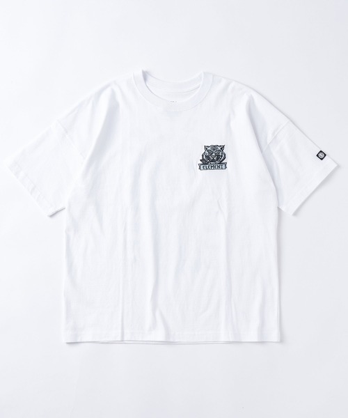 ELEMENT（エレメント）の「ELEMENT メンズ TIGER ROSE SS Tシャツ 【2026年春夏モデル】（Tシャツ/カットソー・メンズ・ブラック/ホワイト/ブルー系その他・LARGE/MEDIUM/X-LARGE）」の4枚目の写真