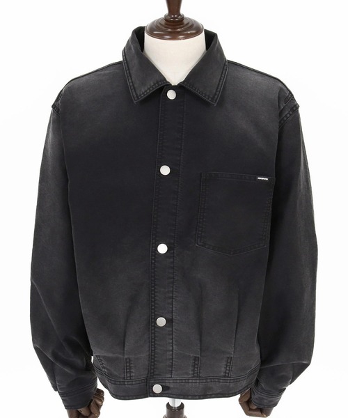 ADAM PATEK(アダムパテック)の「mj11393-blasted light moleskin short length collared jacket ショート丈ジャケット(AP2613013)(その他アウター・メンズ・ブラック/ブルー・2/1)」の17枚目の写真