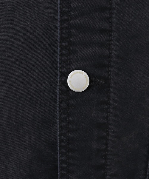 ADAM PATEK(アダムパテック)の「mj11393-blasted light moleskin short length collared jacket ショート丈ジャケット(AP2613013)(その他アウター・メンズ・ブラック/ブルー・2/1)」の20枚目の写真