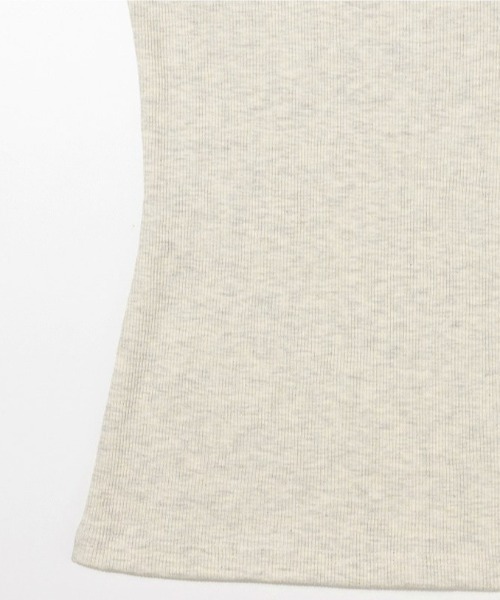 FANCY CLUB(ファンシークラブ)の「A'GEM/9 × .kom 『FANCY CLUB/ファンシークラブ』PEGASUS RIBBED TOP/ペガサスリブトップス(Tシャツ/カットソー・レディース・アイボリー/ブラック・FREE)」の17枚目の写真