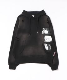 over print（オーバープリント）の「overprint/オーバープリント/SIGNBOAD hoodie 7th Anniversary（パーカー）」