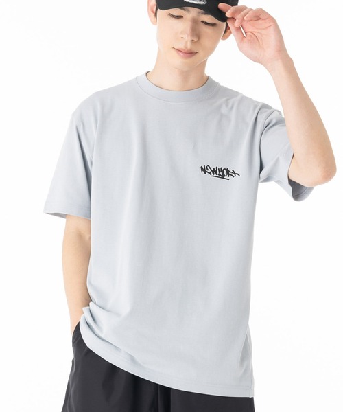 NEW ERA（ニューエラ）の「ニューエラアパレル 半袖Tシャツ グラフィックロゴ ONSPOTZ別注（Tシャツ/カットソー・メンズ・ホワイト系その他/ピンク/ブラック/グレー/ブラック系/ホワイト・L/M/S/XXL/XL）」の12枚目の写真