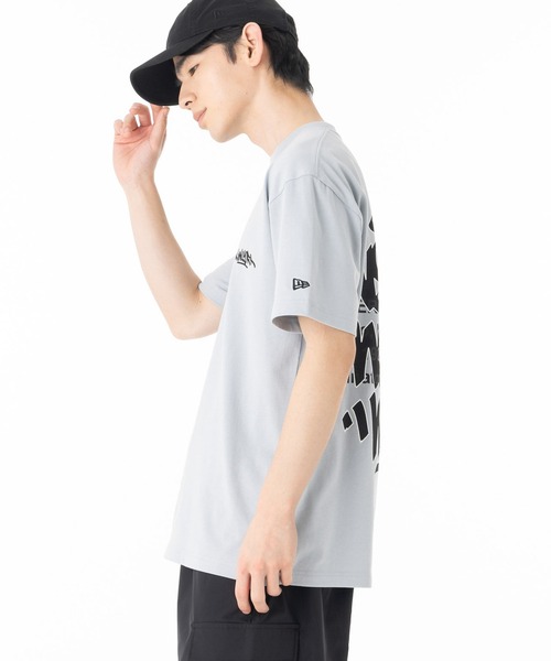 NEW ERA（ニューエラ）の「ニューエラアパレル 半袖Tシャツ グラフィックロゴ ONSPOTZ別注（Tシャツ/カットソー・メンズ・ホワイト系その他/ピンク/ブラック/グレー/ブラック系/ホワイト・L/M/S/XXL/XL）」の15枚目の写真
