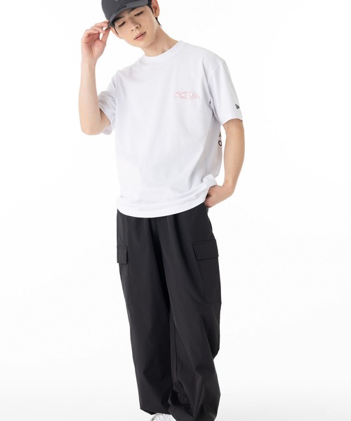 NEW ERA（ニューエラ）の「ニューエラアパレル 半袖Tシャツ グラフィックロゴ ONSPOTZ別注（Tシャツ/カットソー・メンズ・ホワイト系その他/ピンク/ブラック/グレー/ブラック系/ホワイト・L/M/S/XXL/XL）」の20枚目の写真