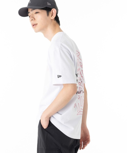NEW ERA（ニューエラ）の「ニューエラアパレル 半袖Tシャツ グラフィックロゴ ONSPOTZ別注（Tシャツ/カットソー・メンズ・ホワイト系その他/ピンク/ブラック/グレー/ブラック系/ホワイト・L/M/S/XXL/XL）」の17枚目の写真