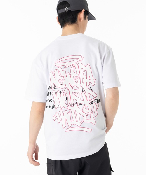 NEW ERA（ニューエラ）の「ニューエラアパレル 半袖Tシャツ グラフィックロゴ ONSPOTZ別注（Tシャツ/カットソー・メンズ・ホワイト系その他/ピンク/ブラック/グレー/ブラック系/ホワイト・L/M/S/XXL/XL）」の19枚目の写真