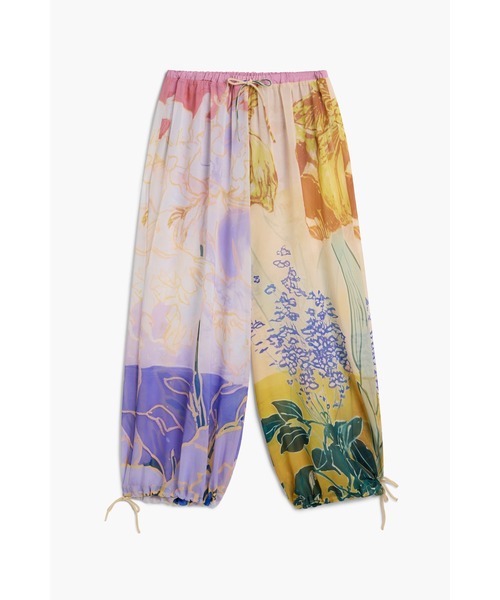 Desigual(デシグアル)の「ボタニカルアートプリントバルーンパンツ(その他パンツ・レディース・マルチ・L/M/S/XL/XS)」の4枚目の写真