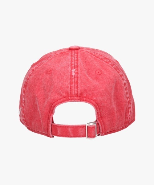 OVERRIDE（オーバーライド）の「Pennsylvania ACID WASHED CAP / カレッジ（キャップ・レディース・レッド・57~59cm）」の4枚目の写真