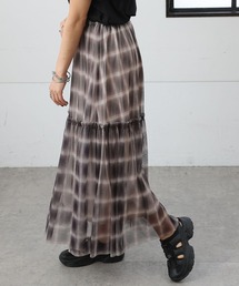 COLONY 2139 | オンブレチェックチュールスカート(スカート)