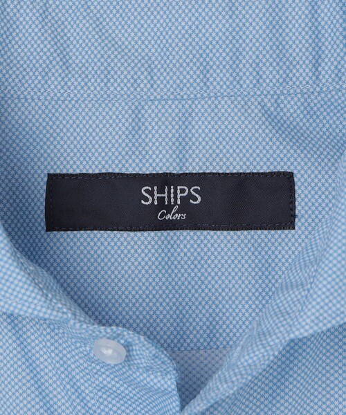 SHIPS Colors(シップス カラーズ)の「SHIPS Colors:プリント ワイドカラー シャツ(シャツ/ブラウス・メンズ・オフホワイト/ライトブルー/ホワイト・SMALL/MEDIUM/LARGE/X-LARGE)」の8枚目の写真