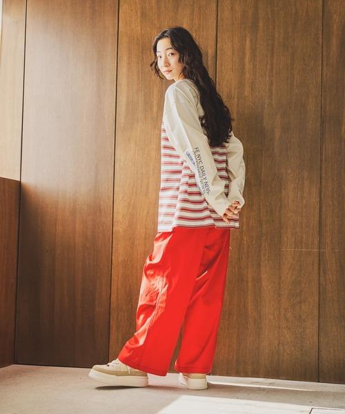 niko and...(ニコアンド)の「アソートスノーパンツ(その他パンツ・レディース・アイボリー/ダークグレー/オレンジ/ネイビー・FREE)」の15枚目の写真