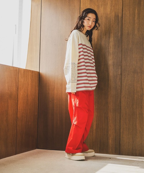 niko and...(ニコアンド)の「アソートスノーパンツ(その他パンツ・レディース・アイボリー/ダークグレー/オレンジ/ネイビー・FREE)」の16枚目の写真