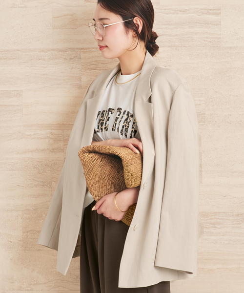 plage（プラージュ）の「ANINE BING / アニービン WLKER TEE ANINE BING LEOPARD Tシャツ（Tシャツ/カットソー・レディース・ホワイト系その他・FREE）」の7枚目の写真