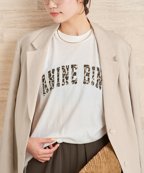 plage（プラージュ）の「ANINE BING / アニービン WLKER TEE ANINE BING LEOPARD Tシャツ（Tシャツ/カットソー・レディース・ホワイト系その他・FREE）」の8枚目の写真