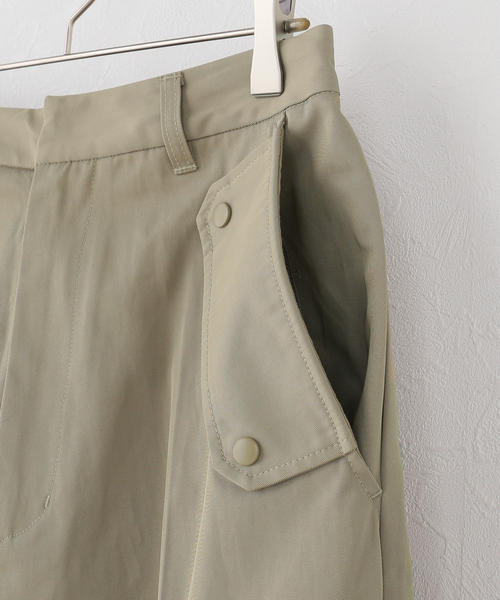 LAYAS（レイヤーズ）の「【LAYAS/レイヤーズ】 MILITARY CARGO パンツ（カーゴパンツ・レディース・ベージュ・FREE）」の3枚目の写真