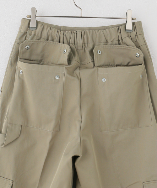 LAYAS（レイヤーズ）の「【LAYAS/レイヤーズ】 MILITARY CARGO パンツ（カーゴパンツ・レディース・ベージュ・FREE）」の4枚目の写真